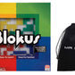 Blokus Strategy Board Game Bundle With Mr Dice Drawstring Bag