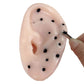 Funnysquee Novelty Popping Pimples Blackhead Toy Ears Shaped Pimple Popping Decompression Acne Blackhead Fan Remover Fun Toy(Upgraded Tweezers)