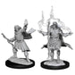 Elf Sorcerer Male Miniature Figure Pathfinder Battles Deep Cuts Unpainted Miniatures Wizkids