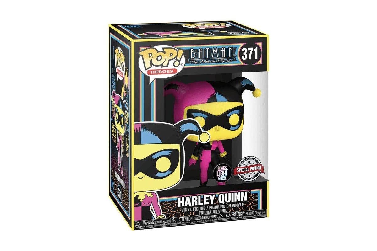 Funko Harley Quinn Black Light limited availability