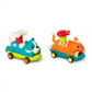B. toys - Push & Go Toy Cars - Cat & Dog Vehicles - Toy Cars for Babies, Toddlers - Animal Toys - 18 Months + - PawMobiles