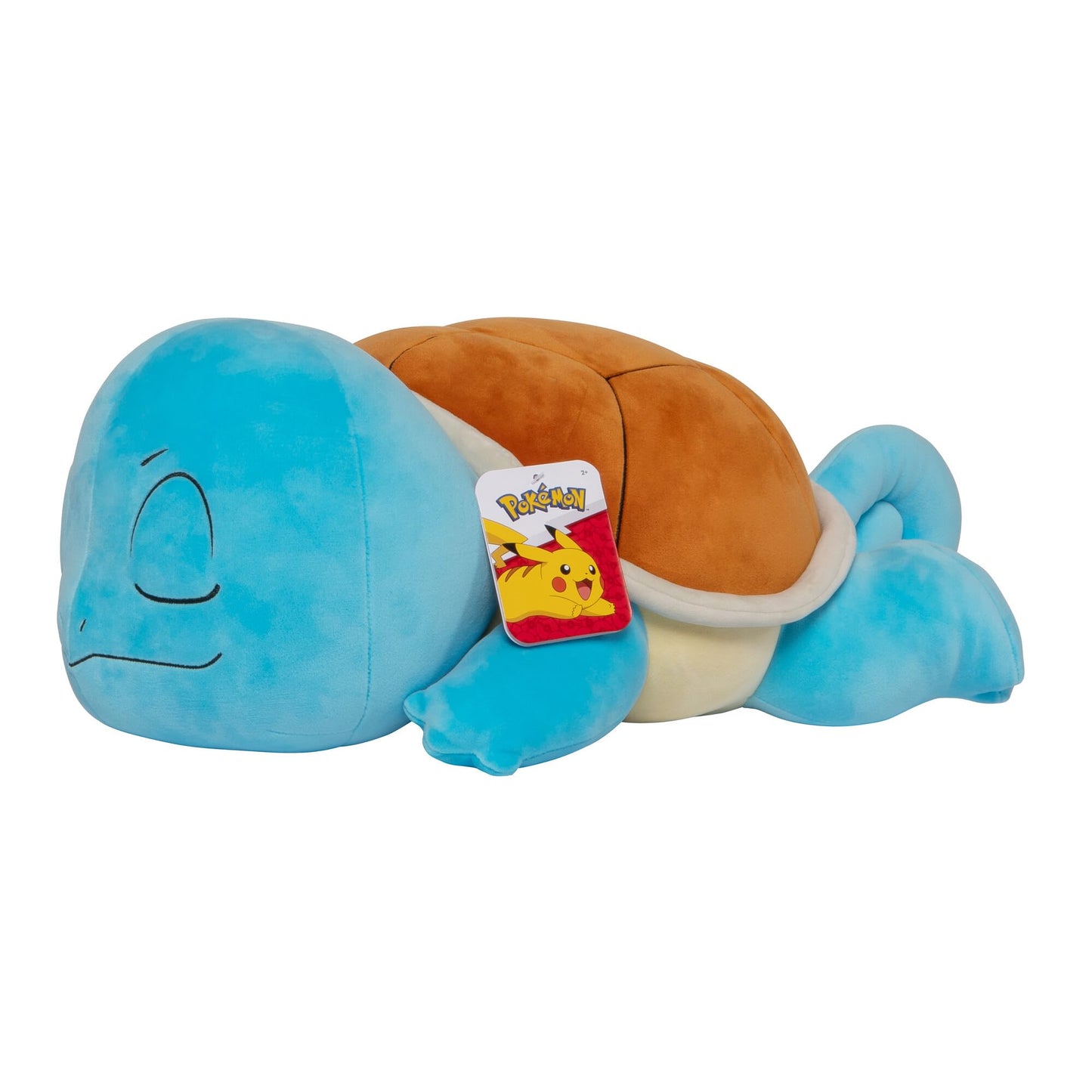 Pokemon Plush Squirtle 18-inch Cuddly Toy, Soft Polyester, Ideal for Travel & Play, Model BO37474, Color: Squirtle