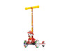 Paw Patrol Marshall Kick Scooter For Kids, Self-Balancing 3 Wheeled Light Up Scooter With Extra Wide Anti-Slip Deck, Rear Brake,