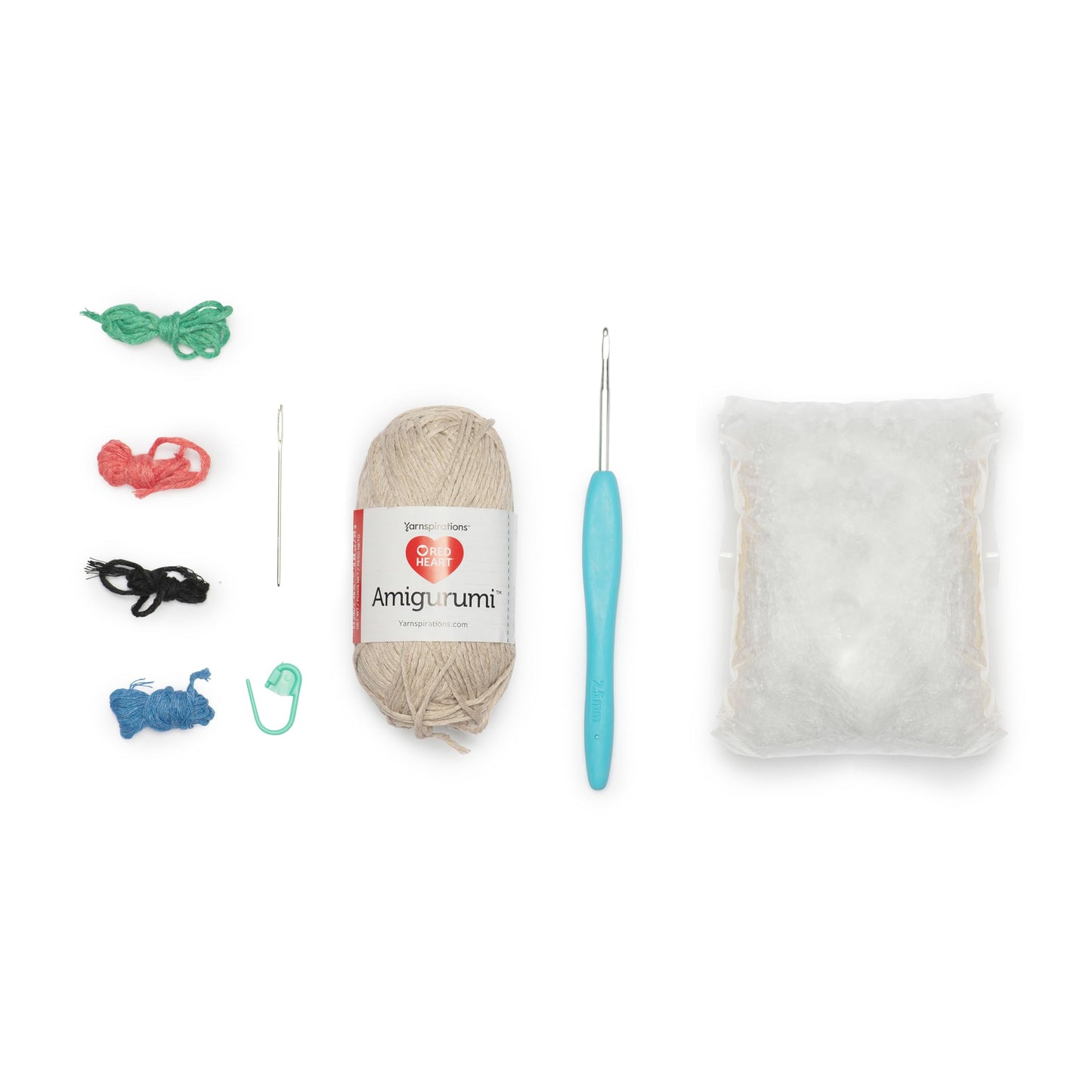 Red Heart Amigurumi Kit - Lawrence The Llama - Small Size - Fun Craft Project