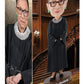 Royal Bobbles Ruth Bader Ginsburg Bobblehead, Premium Polyresin Lifelike Figure, Unique Serial Number, Exquisite Detail