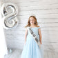 Silver Number 8 Balloon 40 Inch, 8 Balloon Number, 8Th Birthday Decorations, Silver Party Supplies For Boys Girls