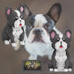 HONLANCH Animal Dog Series French Bulldog Micro Building Blocks Set(2726PCS) Gift for Adults and Kids