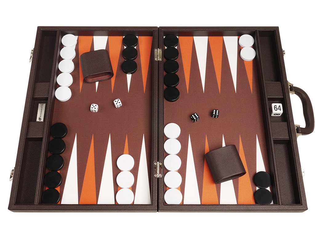 19-inch enhanced Backgn Set - Dark Brown Board