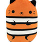 Cats Vs Pickles - Jumbo - Ne-Meow - 8'' Super Soft And Squishy Bean-Filled Weighted Stuffed Animals - Great Gifts For Kids, Boys