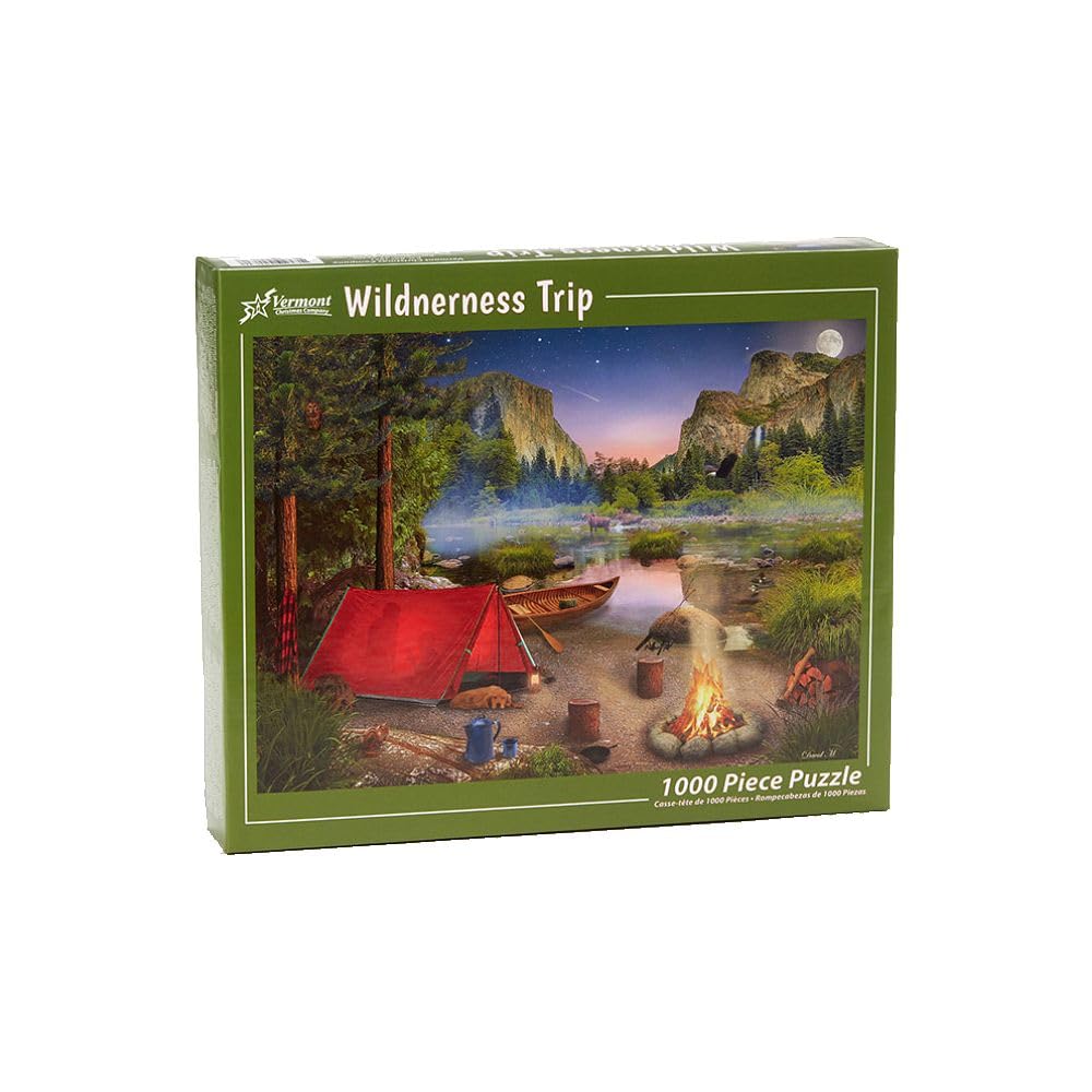 Vermont Christmas Company Wilderness Trip Jigsaw Puzzle 1000 Piece