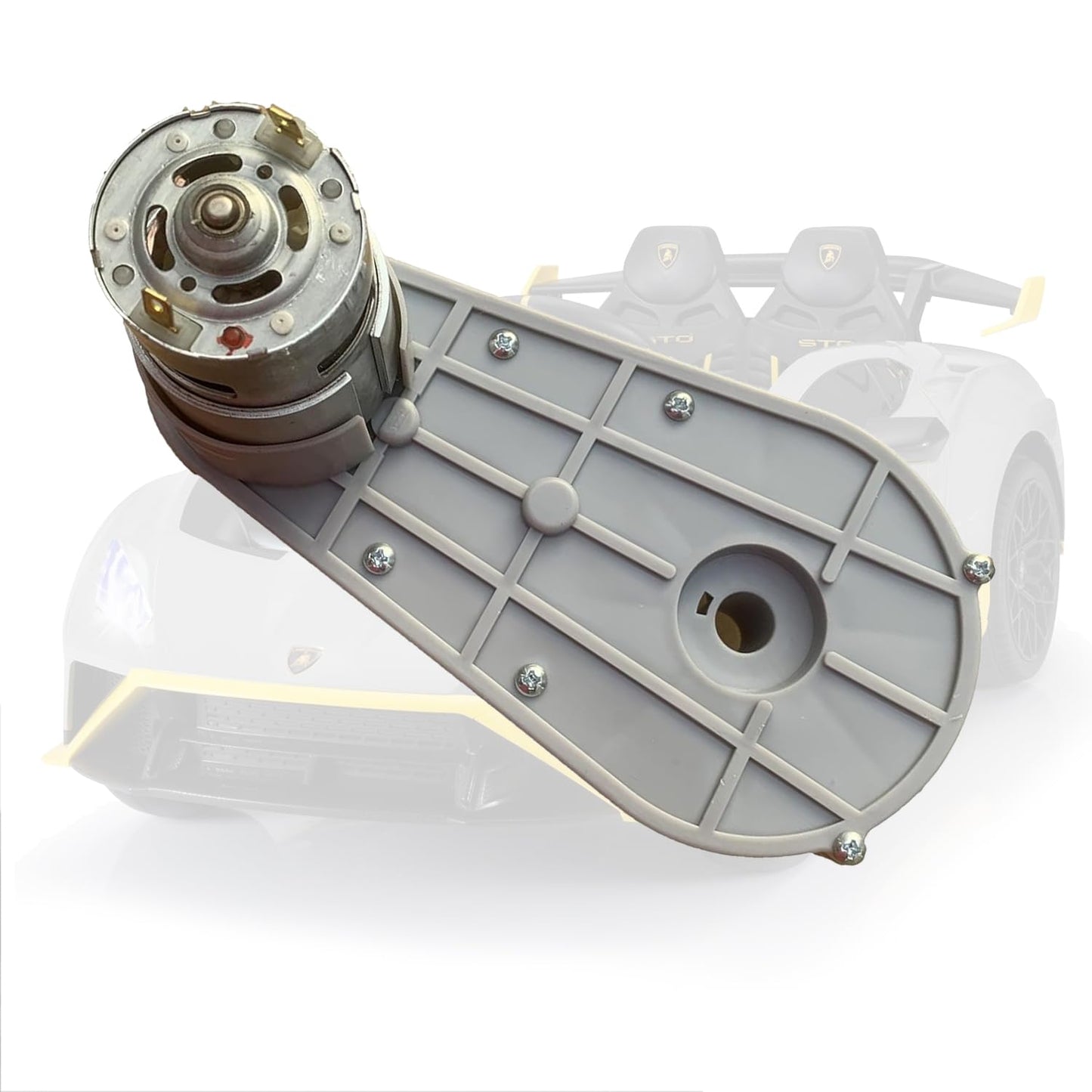 weelye RS775 24V Drive Gearbox High Torque Motor Upgrade Gearbox,for Children s Riding Vehicles Replacement,for 24V Lamborghini