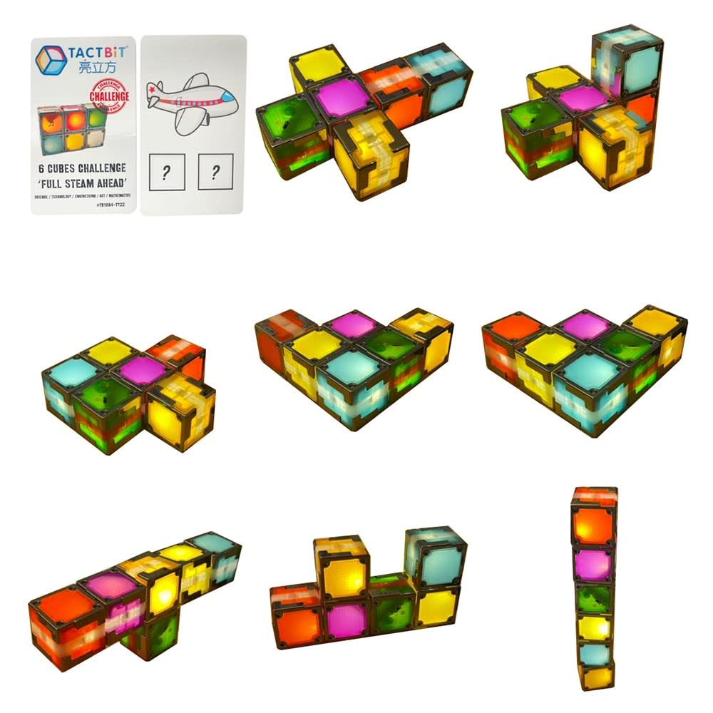 TACTBIT 12 : Prepare Your Child for The AI Revolution The Worlds First Magnetic Electronic STEAM Cubes That Ignite Creativity,