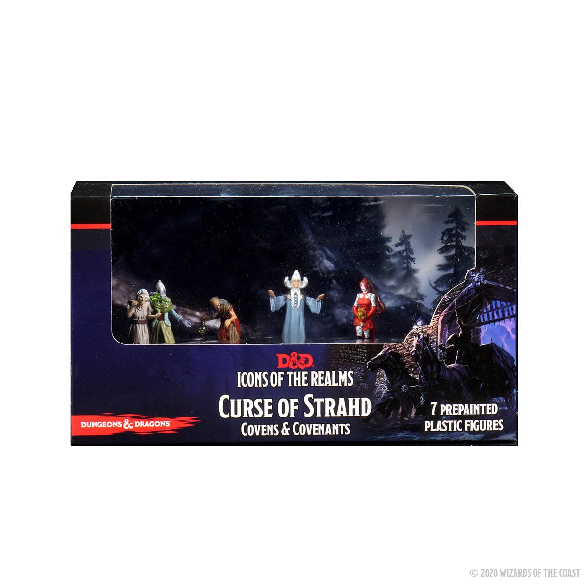 WizKids D&D Icons of The Realms: Curse of Strahd - Covens & Covenants enhanced Box Set