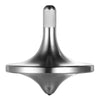 CHEETOP Stainless Steel Spinning Top  enhanced Exquisite Perfect Balance Well Made Metal Desk EDC Little Fidget Toy  Spin Long Time Over 6 Minutes  Great Value (Silver Medium Diameter 29mm)