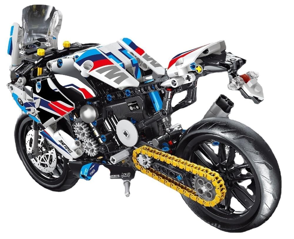 Sharnga Toys Building Set, Model Kit Motocycle, Gift For Kid 6 7 8 9 Years, Adults
