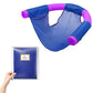 The Dreidel Company Pool Noodle Floating Mesh Chair For Floating Pool Noodle, Only Swimming Net Lounge Chair Seat, Great For Water Relaxation (Single)