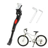 Qelirone Adjustable Bicycle Kickstand for Kids 16-20 Inch Bicycles, Bike Kickstand Aluminum Alloy Center Mount Stand for Childre