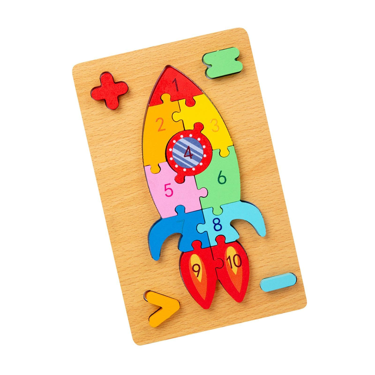 Club BollywoodNumber Puzzle Montessori Toys For 3 Year Old For Preschool Fine Motor Skills Rocket|Baby|Toys For Baby|Development