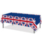 Lide Road 2 Pieces British Flag Party Tablecloth Union Jack Tablecloth British Flag Party Supplies British Flag Table Covers Dis
