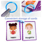 Lachilly Emotions Learning Flashcards, High Frequency Words, Beginning Reading, Kindergarten To 1St Grade, Esl Teaching Material