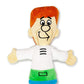 George Jetson Squeaky Dog Chew Toy -- Light To Moderate Chewing Dog Toy, 12 Inches, By Crowded Coop
