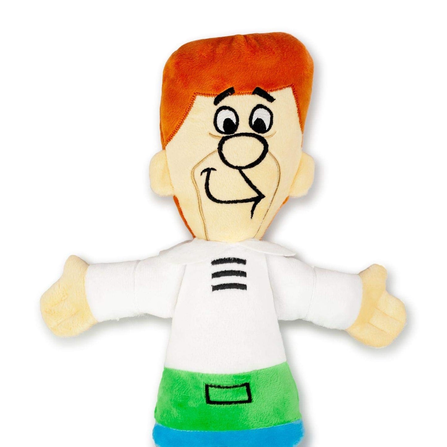 George Jetson Squeaky Dog Chew Toy -- Light To Moderate Chewing Dog Toy, 12 Inches, By Crowded Coop
