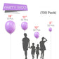 Partywoo Lavender Balloons 100 Pcs Purple Balloons Light Purple Balloons Different Sizes Pack Of 18 12 10 5 Inch Pastel Purple Balloon Arch Kit Balloon Garland As Birthday Party Decorations Purple-Q10