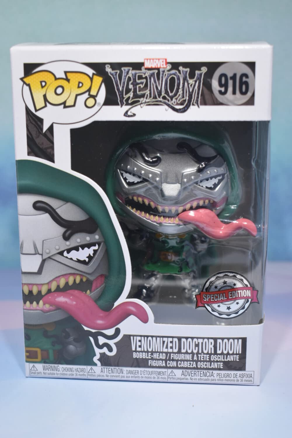 Funko Pop! Marvel Venomized Doctor Doom Vinyl Figure - Multicolor, Model 131006
