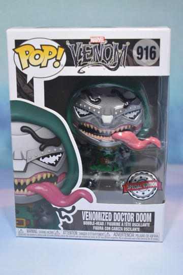 Funko Pop! Marvel Venomized Doctor Doom Vinyl Figure - Multicolor, Model 131006