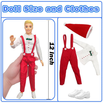 Chioldilly Interactive Family Toy Fun Action Figures Set, Imaginative Educational Family Doll Play, For Kids 3+(Editions C)