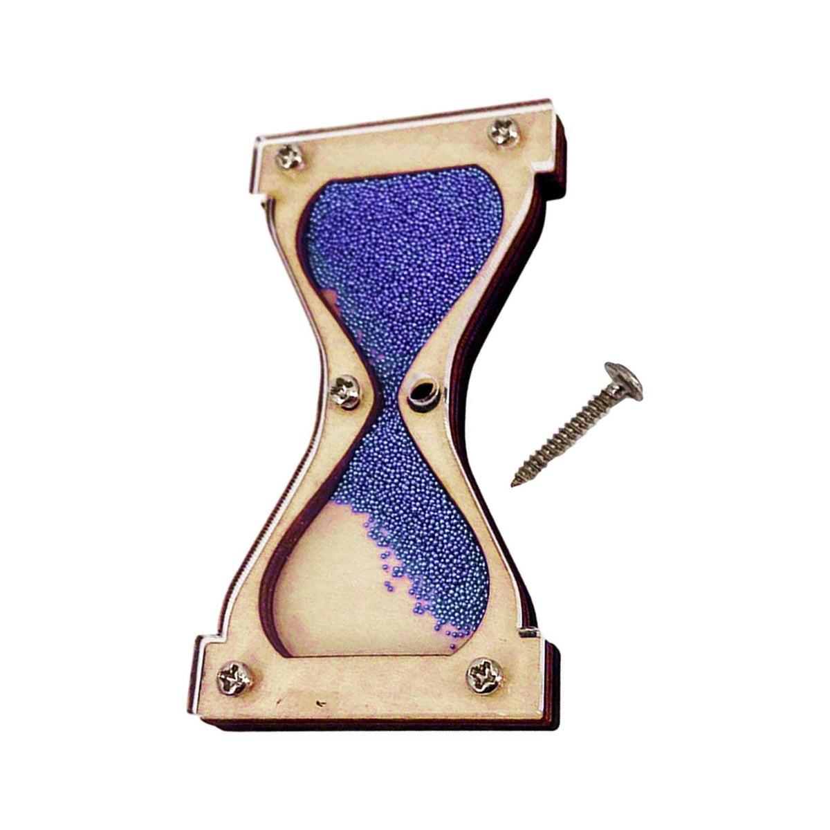 Ilsmysutra Kid Wooden Hourglass Toy Educational Simulation Game For Children Dark Blue|Toys For Baby|Developmental Baby Toys