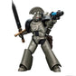 JOYTOY Warhammer The Horus Heresy 1/18 Action Figure-Iron Warriors MKVI Tactical Sergeant with Power decorative replica blade and Plasma  Collection Model Birthday Gift