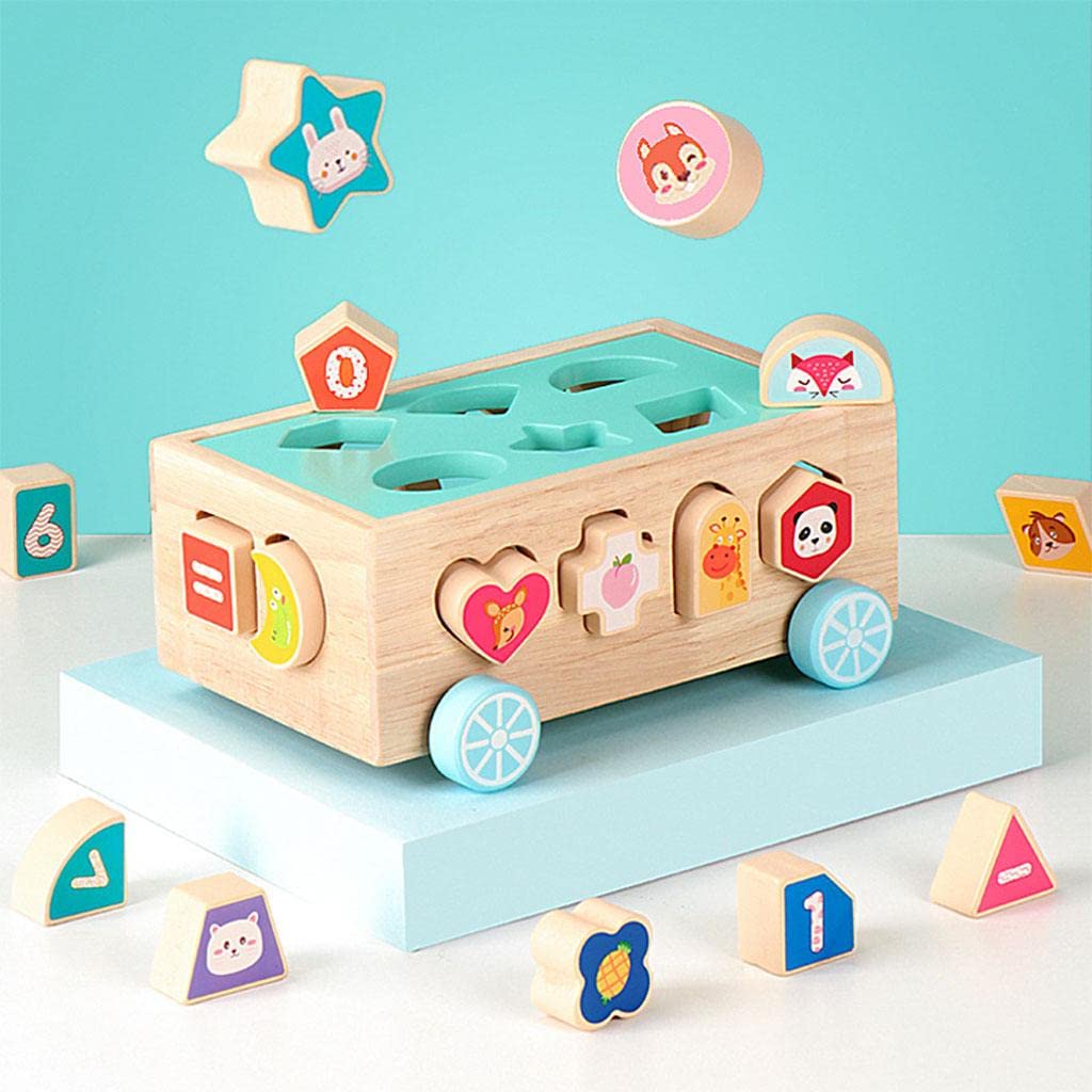 Enakshi Shape Sorting Gifts Early Development for Toddlers Kids 2 3 Years Old|Toys & Hobbies | Preschool Toys & Pretend Play | W