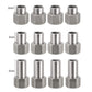 INJORA M2 M3 M5 Stainless Steel Long Wheel Nuts for Axial SCX24 1/24 RC Crawler Upgrade,4PCS