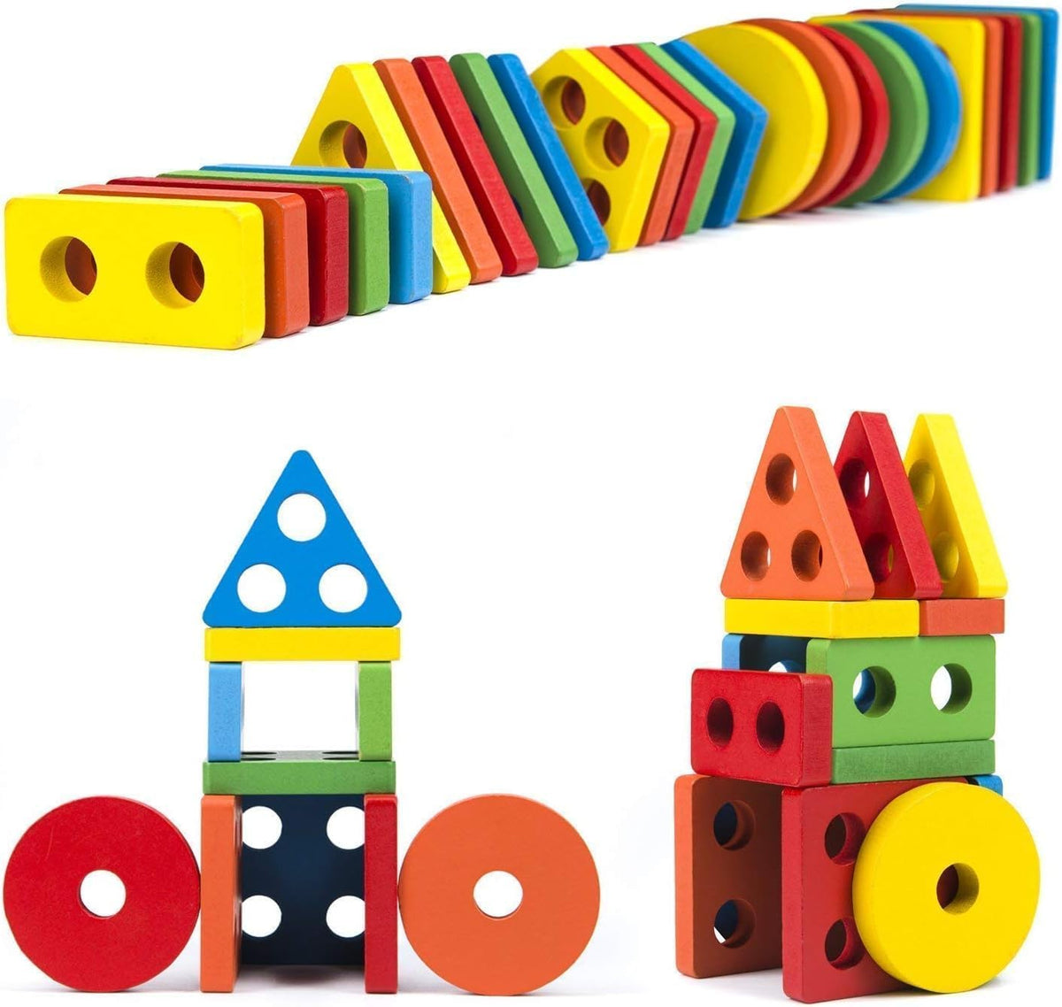 Coral India Educational Shape Matching Puzzle | Montessori Sorting Peg Board Toy With 25 Blocks | Early Learning For Kids
