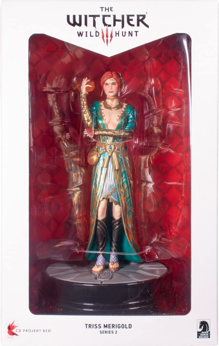 Dark Horse Comics Witcher 3 Triss Merigold Figure, Standard Size, Multicolor, Model 3007-676, Acrylic Material