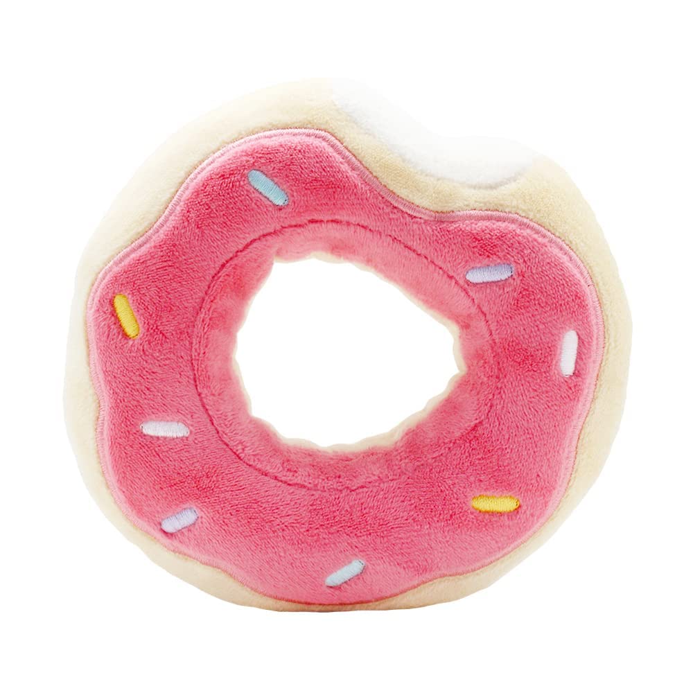Anirollz Kittiroll Plush in Donut Ring Outfitz - Kawaii Stuffed Animal with Removable Costume - Cute Squishy Plush Toy Gift for Girls & Kids