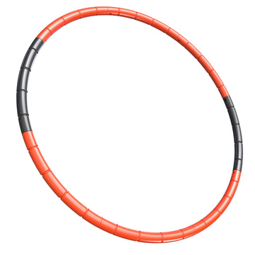 Bohs Kids Fitness Hoop - Weight & Size Adjustable- Body Building Plastic Children Gymnastics Toys- Diameter 26.5 Inches,Red