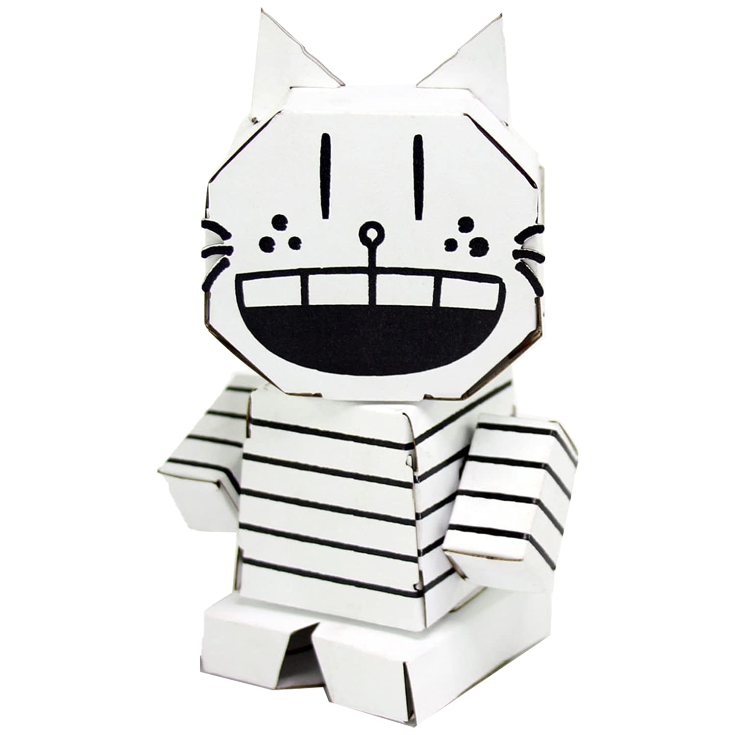Pop, Fold, Build, Play - Create a Fun Durable Paperboard Action Figure - Petey Color Me Cubles from The Dog Man Series - Puzzle 