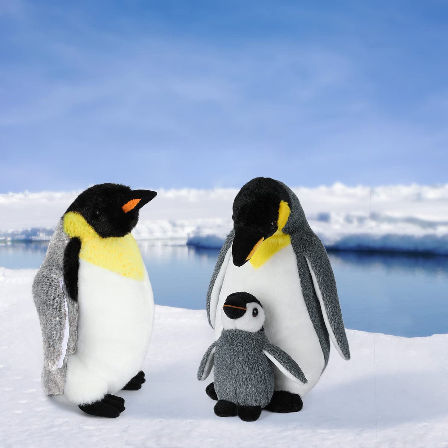 Penguin Plush Toy  10  Stuffed Animal Small Plushie Doll  Soft Fluffy Like Real Penguin Hugging Toy - Present for Every Age & Occasion
