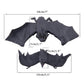 Akoak Very Ugly Rubber Bat, Halloween Decoration Prank Toy Simulation Hanging Bat,Pack Of 5