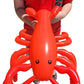 Large 20'' Red Blow-Up Inflatable Lobster Pool Toy Luau Nautical Clam Bake Beach Hawaii Key West Theme Party Decoration (1 Pack)