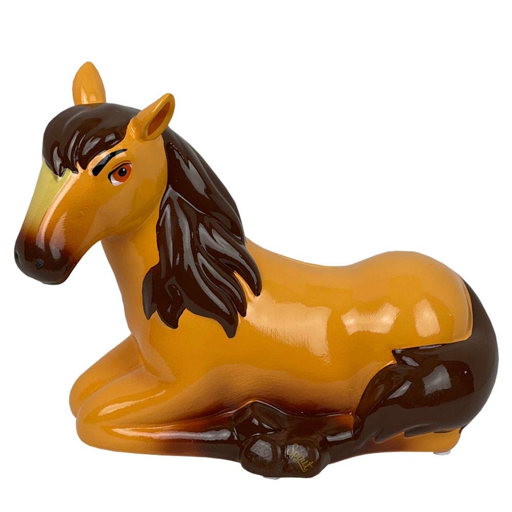 Spirit Untamed Horse Piggy Bank For Girls  Kids Ceramic Coin Bank