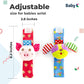 Baby K Baby Rattle Socks For Girls & Boys (Zoo Set) - Baby Toys 6-12 Months - Baby Wrist Rattles And Foot Rattles - Baby Toys Fo