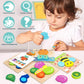 Toddler Puzzles, Wooden Jigsaw Animals Puzzles For 1 2 3 Year Old Girls Boys Toddlers, Educational Preschool Toys Gifts For Colors & Shapes Cognition Skill Learning