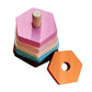 Calandis Wooden Rainbow Stacking Toy Stacker Toy For Boys Girls Children Party Favors | Developmental Baby Toys | Toys For Baby