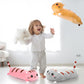 Afan Long Cat Plush Cute Cat Body Pillows Kawaii Stuffed Animals Plushies Soft Cuddly Cotton Plush Toys Room Decor Gifts For Kid