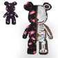 VIIOVOIIV Before Christmas Teddy Skeleton Bear Micro Building Blocks Set(18.5inches) Christmas Ornaments Bear Building Blocks Gift for mature-themed and Kid