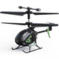 SYMA S100 Mini RC Helicopter - Gyro Stabilizer, Altitude Hold, 3.5 Channel, Black, Plastic, 5-7 Min Flight Time