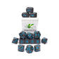 Role 4 Initiative R4I50019-Fc Opaque Dice Dark Gray & Light Blue - Set Of 15